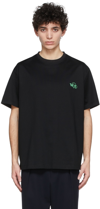 Photo: Wooyoungmi Black Coin Logo T-Shirt