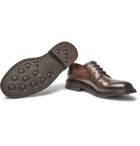 Officine Creative - Leeds Polished-Leather Derby Shoes - Dark brown