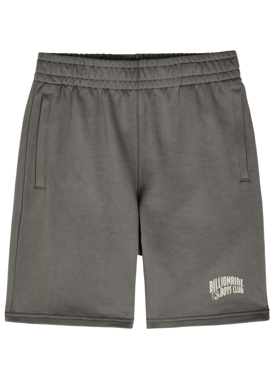 Billionaire Boys Club Small Arch Logo-print Cotton Shorts Grey