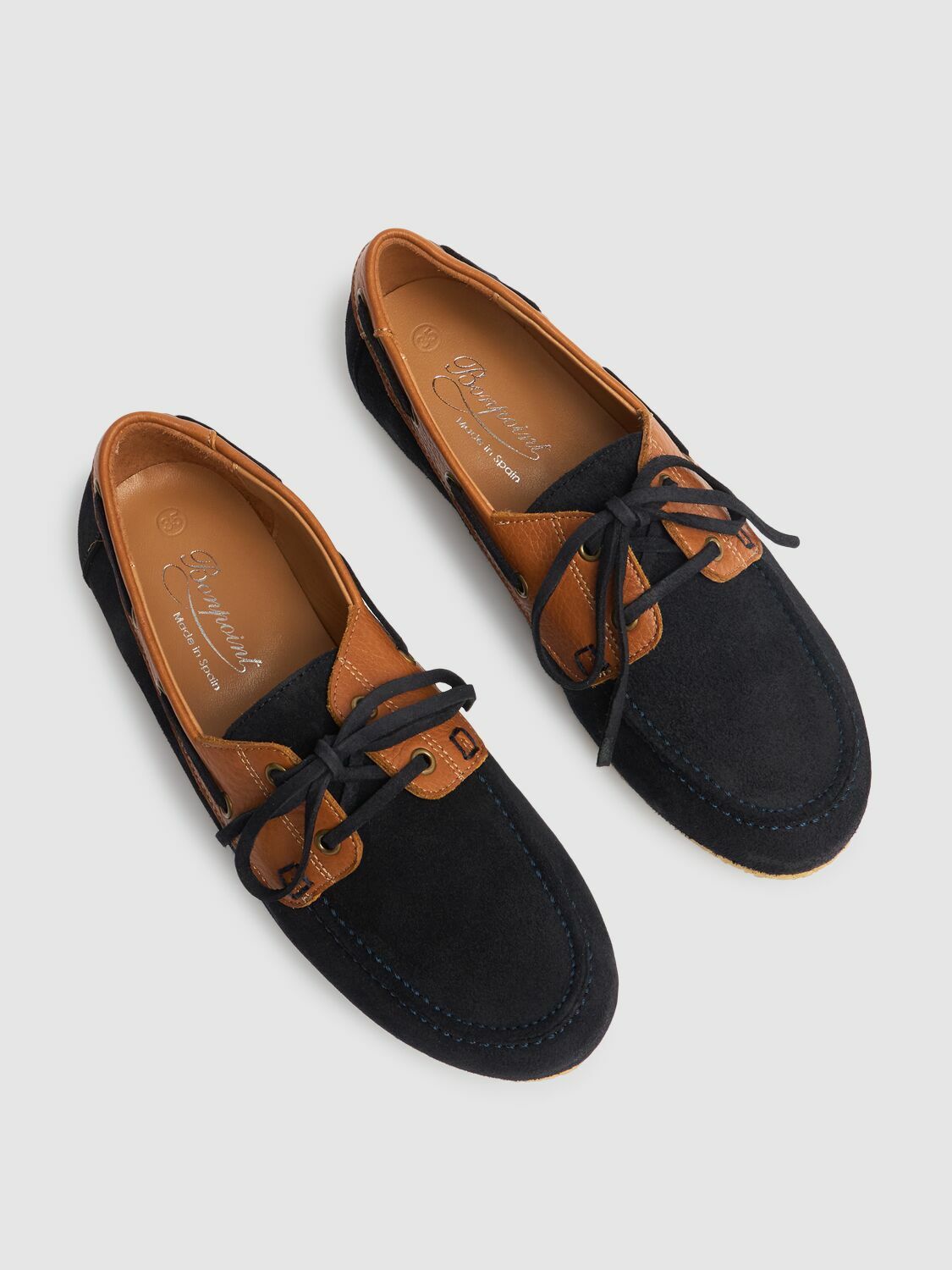 BONPOINT Leather Lace-up Loafers Bonpoint