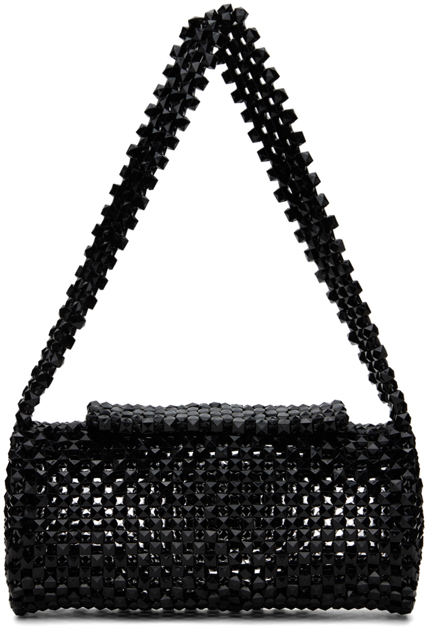 Feben Black Mini Cylinder Bag