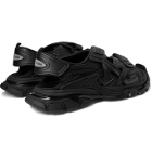 Balenciaga - Track Neoprene and Rubber Sandals - Black