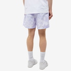 Nike Men's Tech Pack Woven Watercolour Short in Indigo Haze/White