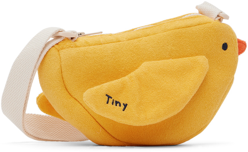 TINYCOTTONS Kids Yellow 'El Pájaro' Bag