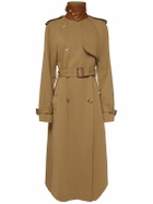 CHLOÉ Cotton Gabardine Trench Coat