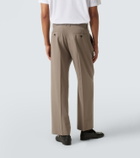 The Row Tarek wool straight pants