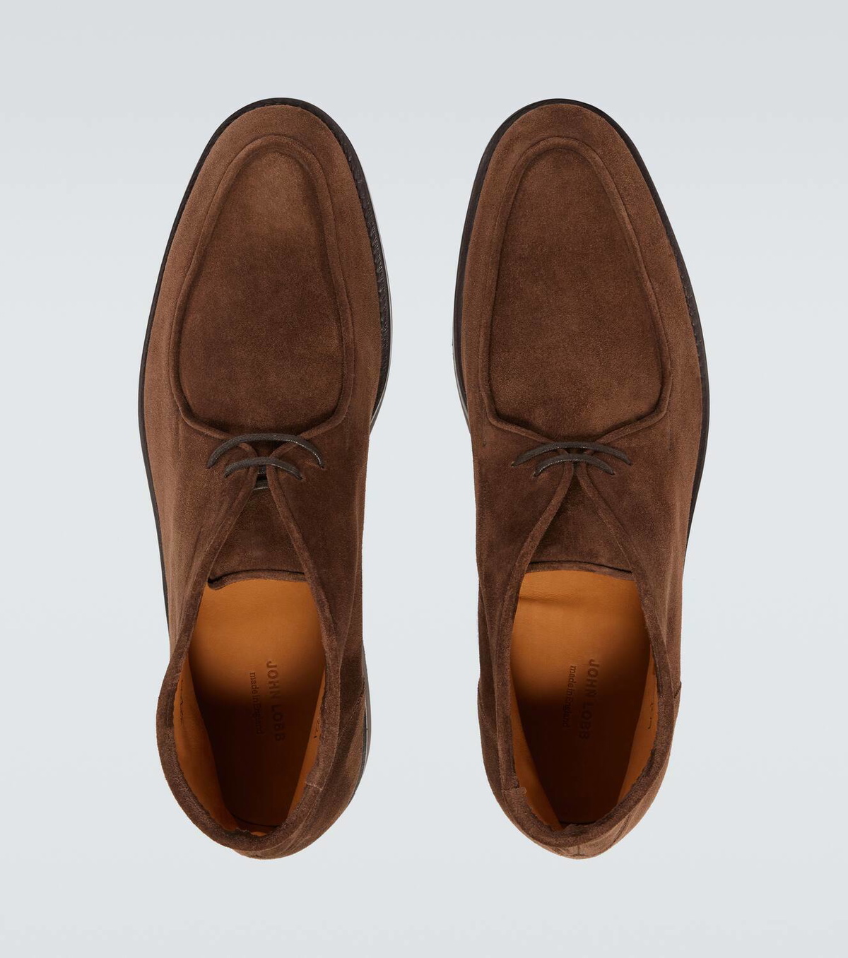 John Lobb Tim suede desert boots