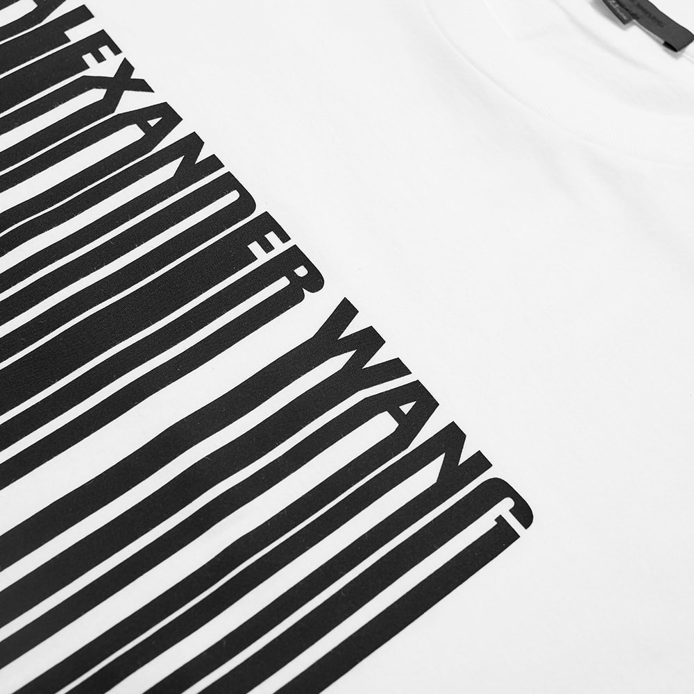 Alexander Wang Classic Long Sleeve Barcode Tee Alexander Wang