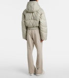 Adidas by Stella McCartney Quilted cropped puffer jacket