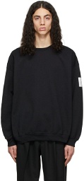N.Hoolywood Black Crewneck Sweatshirt