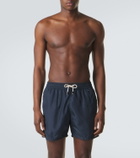 Rubinacci Satin swim trunks
