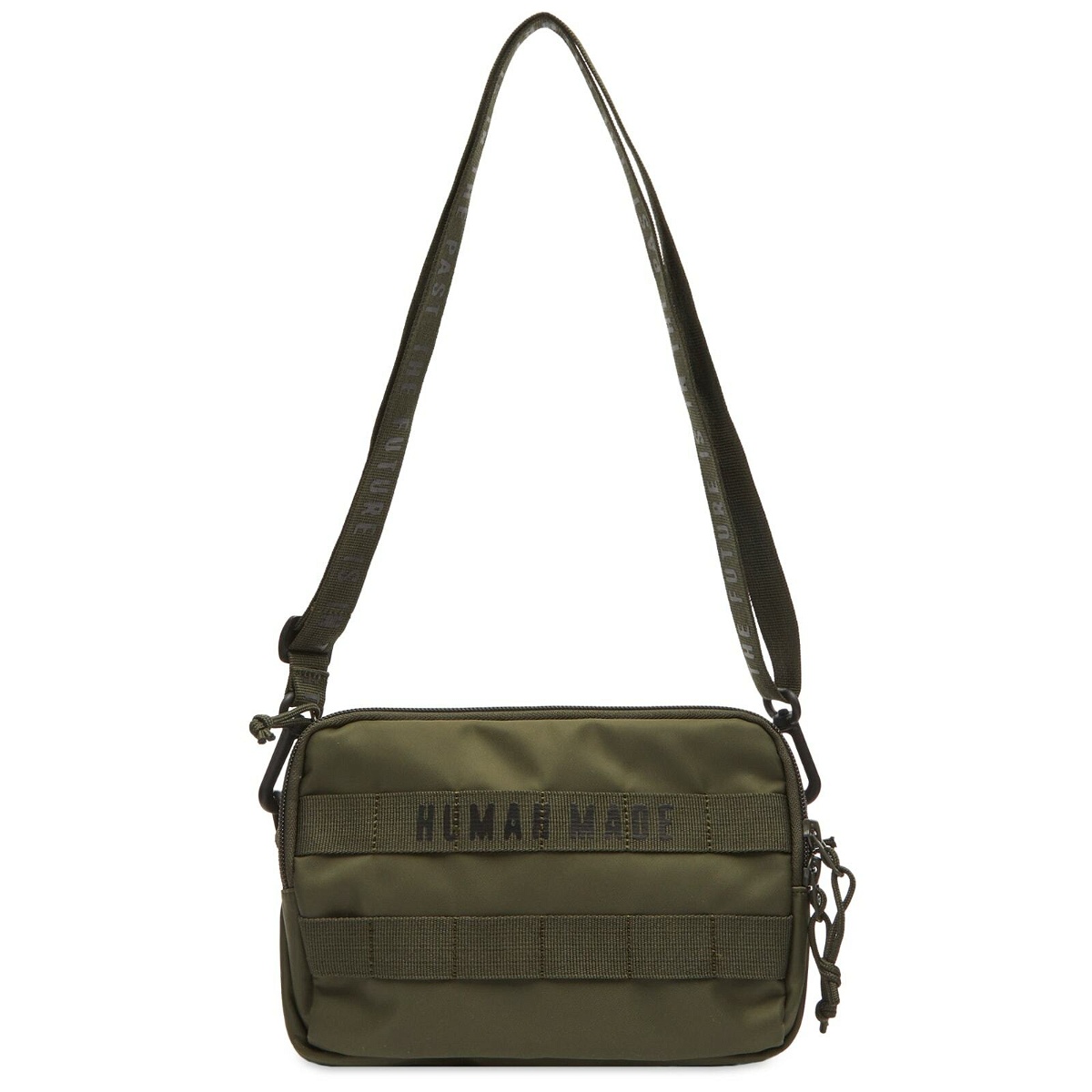 Photo: Human Made Men's Small Military Shoulder Pouch in Olive Drab