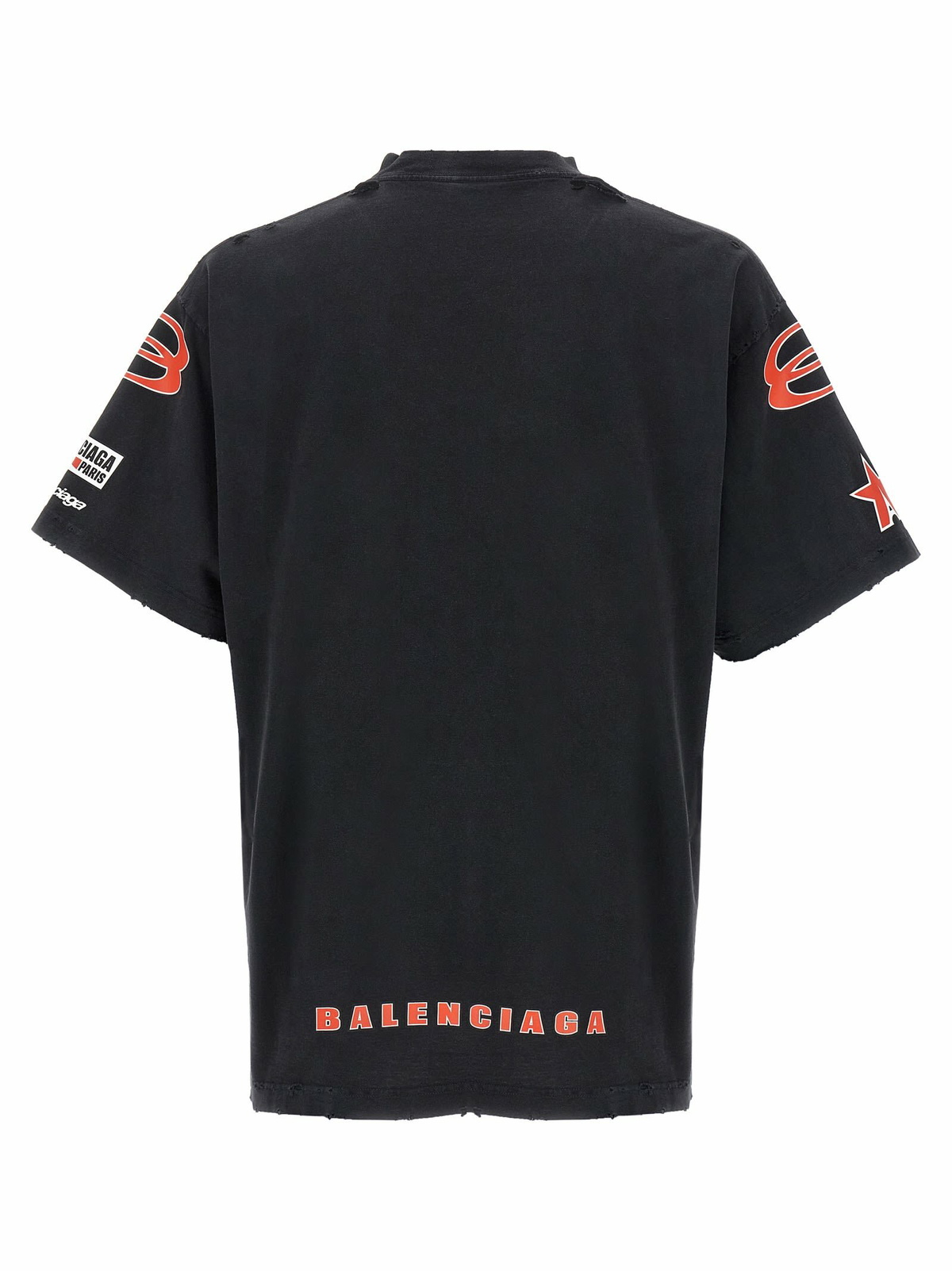 Balenciaga sponsor Logos Oversize T-shirt Balenciaga