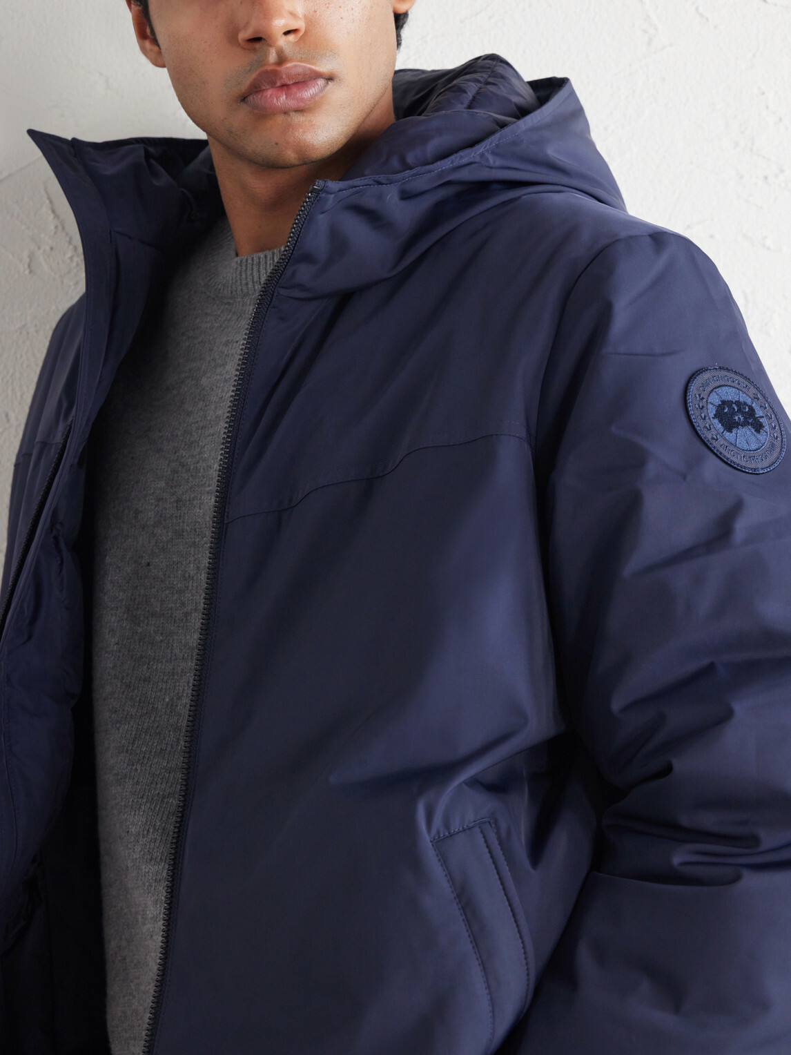 Canada Goose - Riverside Hooded Padded Shell Down Jacket - Blue