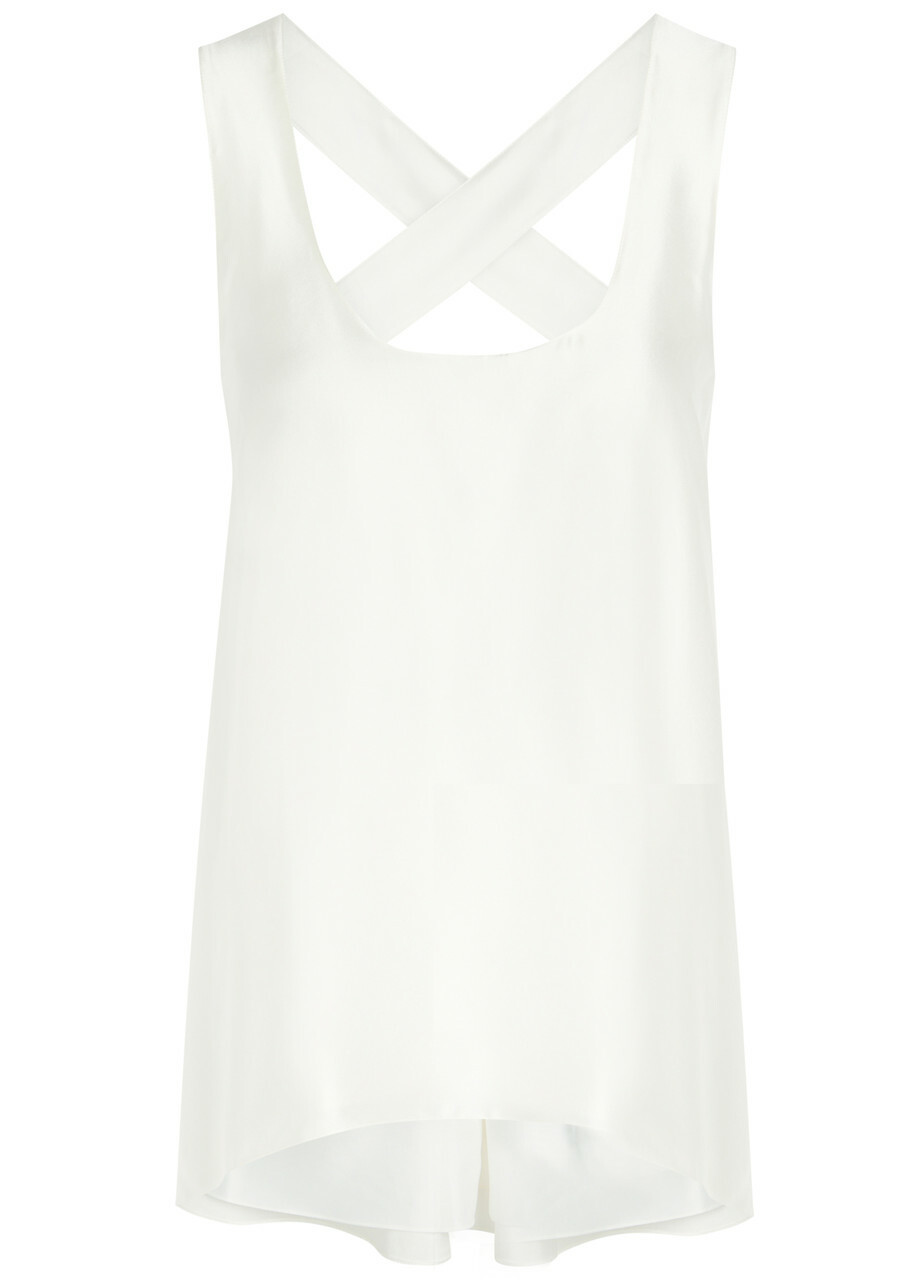 Skiim Ruby Silk top Off White