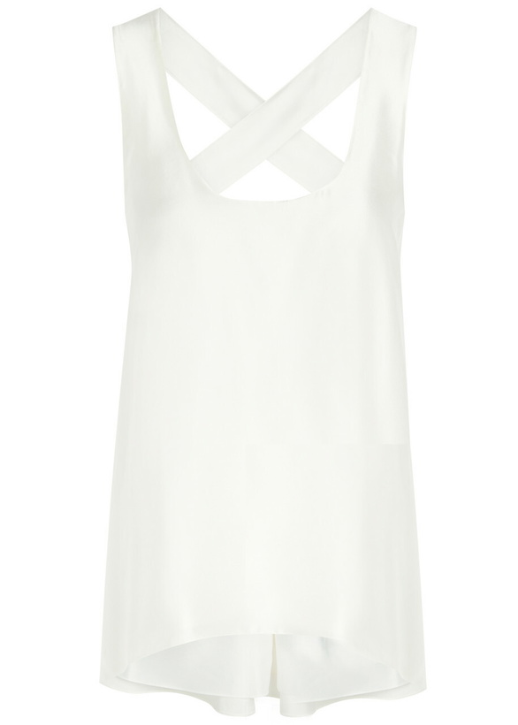 Photo: Skiim Ruby Silk top Off White