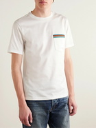 Paul Smith - Striped Cotton-Jersey T-Shirt - White