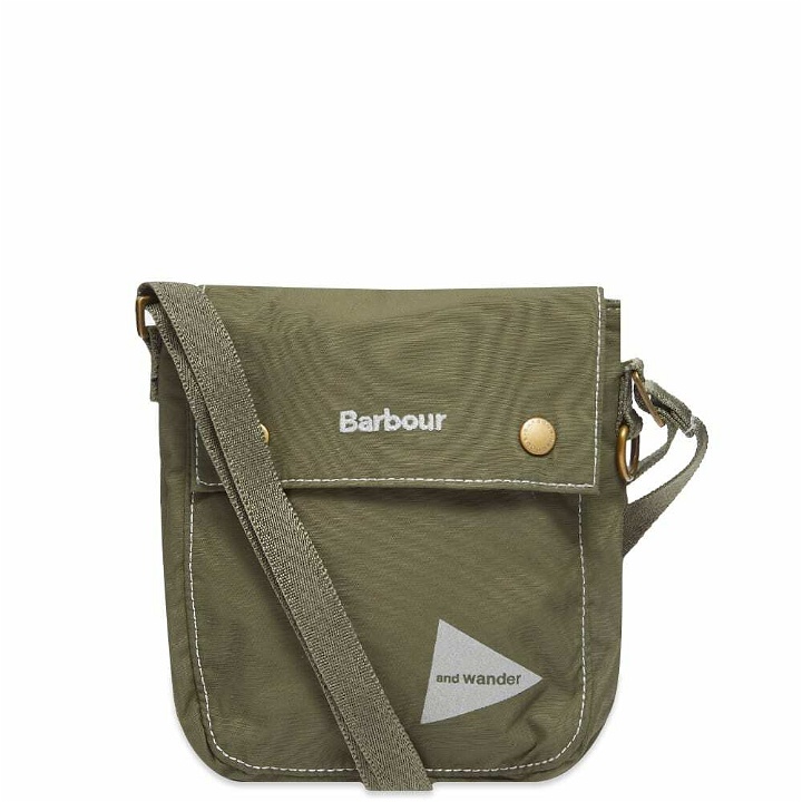 Photo: Barbour x and wander Shoulder Pouch in Khaki