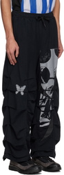 Perks and Mini Black Equinox Flower Trousers