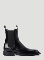 Chisel Toe Chelsea Boots in Black