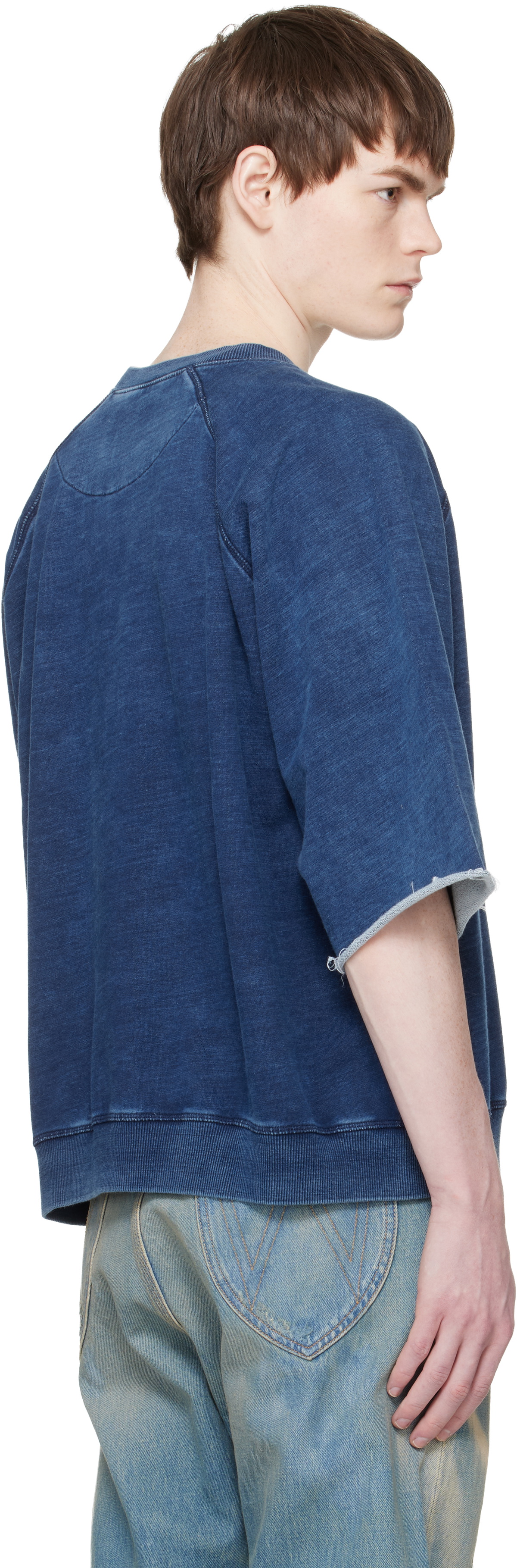 Vivienne Westwood Blue 96 Switch S/S Raglan Sweatshirt