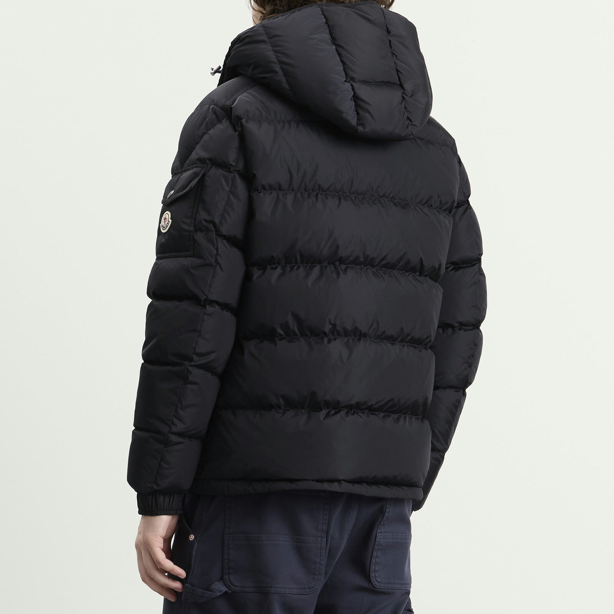 Moncler Men's Maya Matte Jacket in Navy