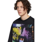 Dries Van Noten Black and Multicolor Mika Ninagawa Edition Haky T-Shirt