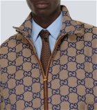 Gucci Horsebit jacquard silk tie