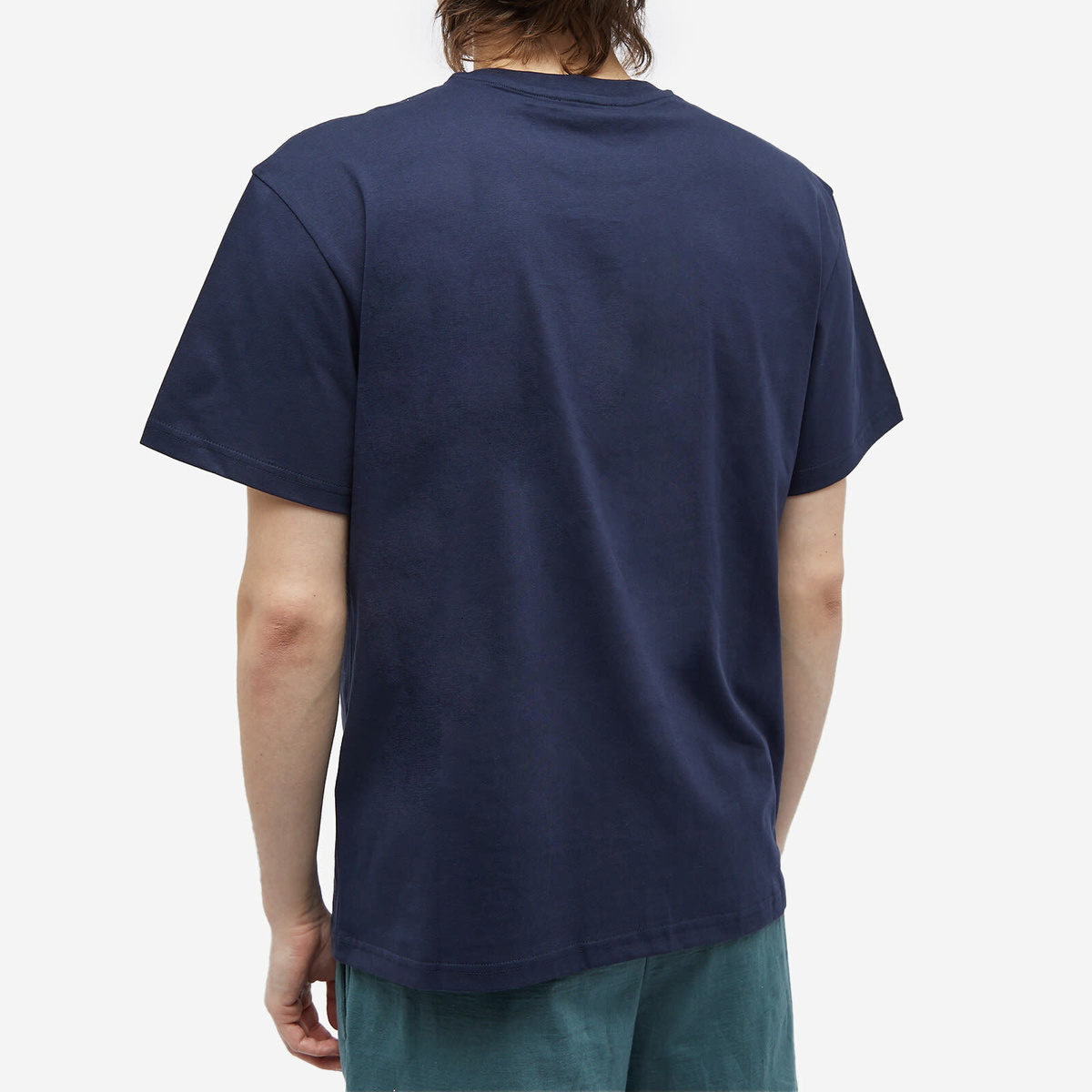 JW Anderson Men's Embroidered Bunny T-Shirt in Navy JW Anderson JW Anderson Men's Embroidered Bunny T-Shirt in Navy JW Anderson