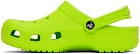 Crocs Green Classic Sandals