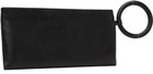 TOM FORD Black Nappa Leather Aura Clutch