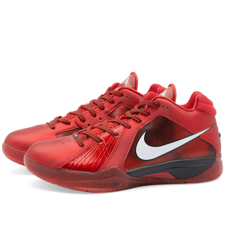 Photo: Nike Zoom KD III Sneakers in Challenge Red/White