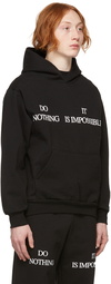 Praying SSENSE Exclusive Black 'Do It' Hoodie