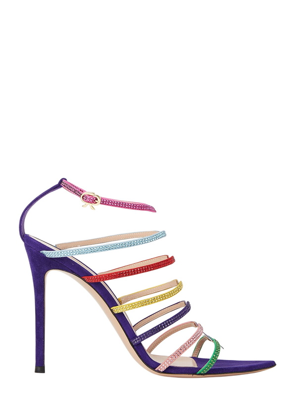 Photo: Gianvito Rossi Crystal Embellished High Heel Sandals