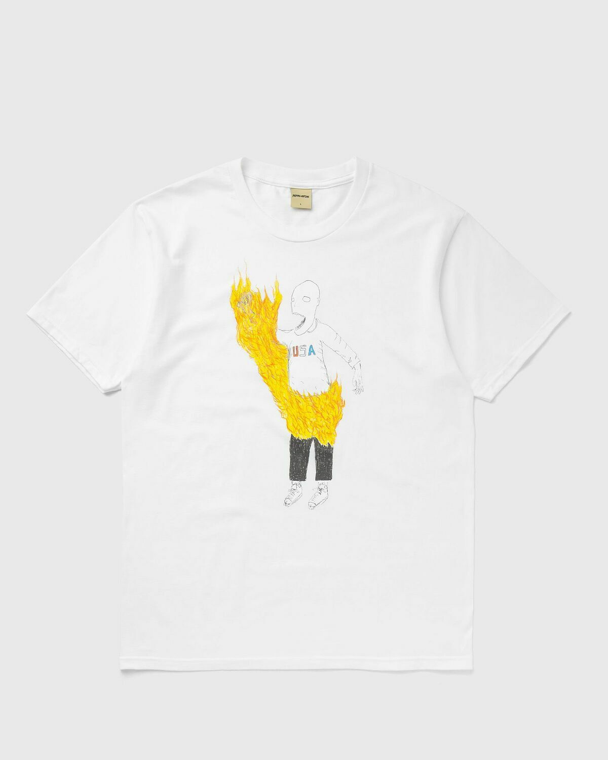 【FUCKING AWESOME】LIFE IN THE USA SHORT SLEEVE TEE WHITE Life in the USA Short Sleeve Tee – Fucking Awesome