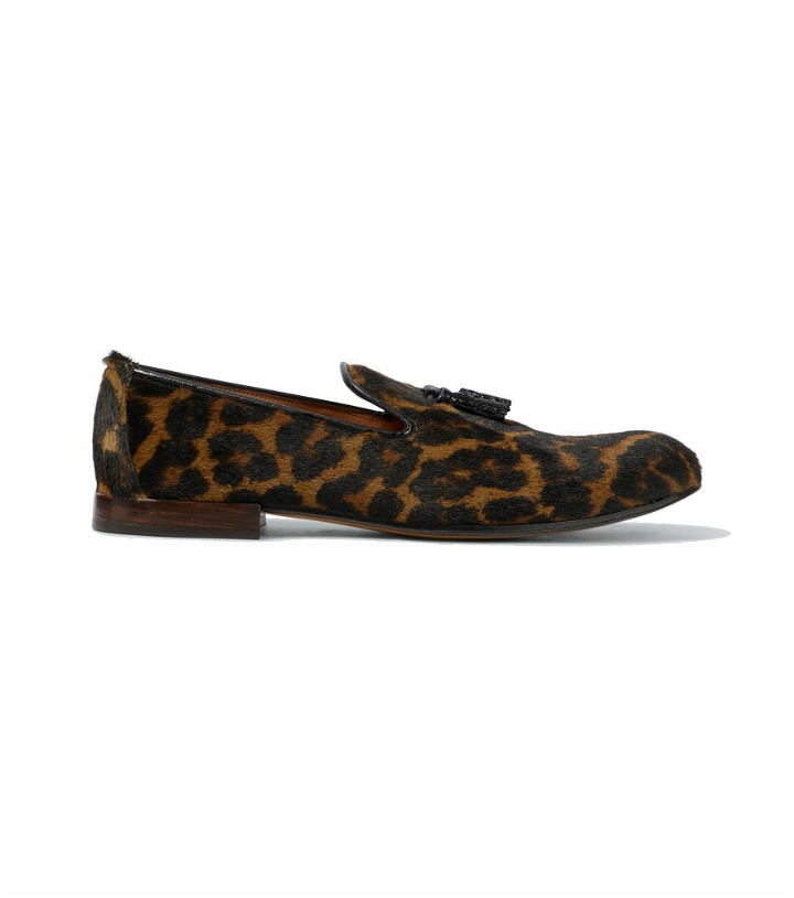 Photo: Tom Ford - Leopard print loafers