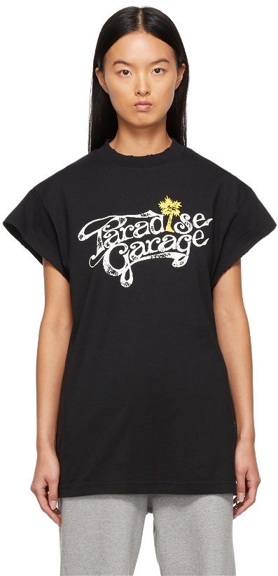 Photo: Honey Fucking Dijon Black 'Paradise Garage' T-Shirt