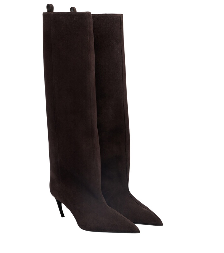 Photo: The Attico Lea 65 suede knee-high boots