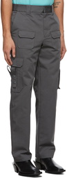 Helmut Lang Grey Cargo Pants