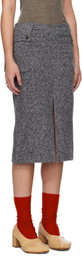 Magliano Gray Officina Midi Skirt