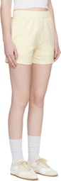 Rier Yellow Jersey Cotton Shorts