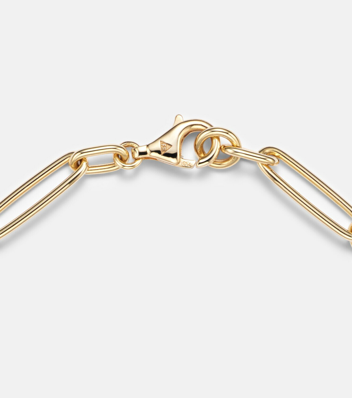 FoundRae Infinite Gratitude 18kt gold bracelet with diamonds and sapphires
