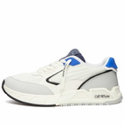 Off-White Men's Runner Sneakers in Navy