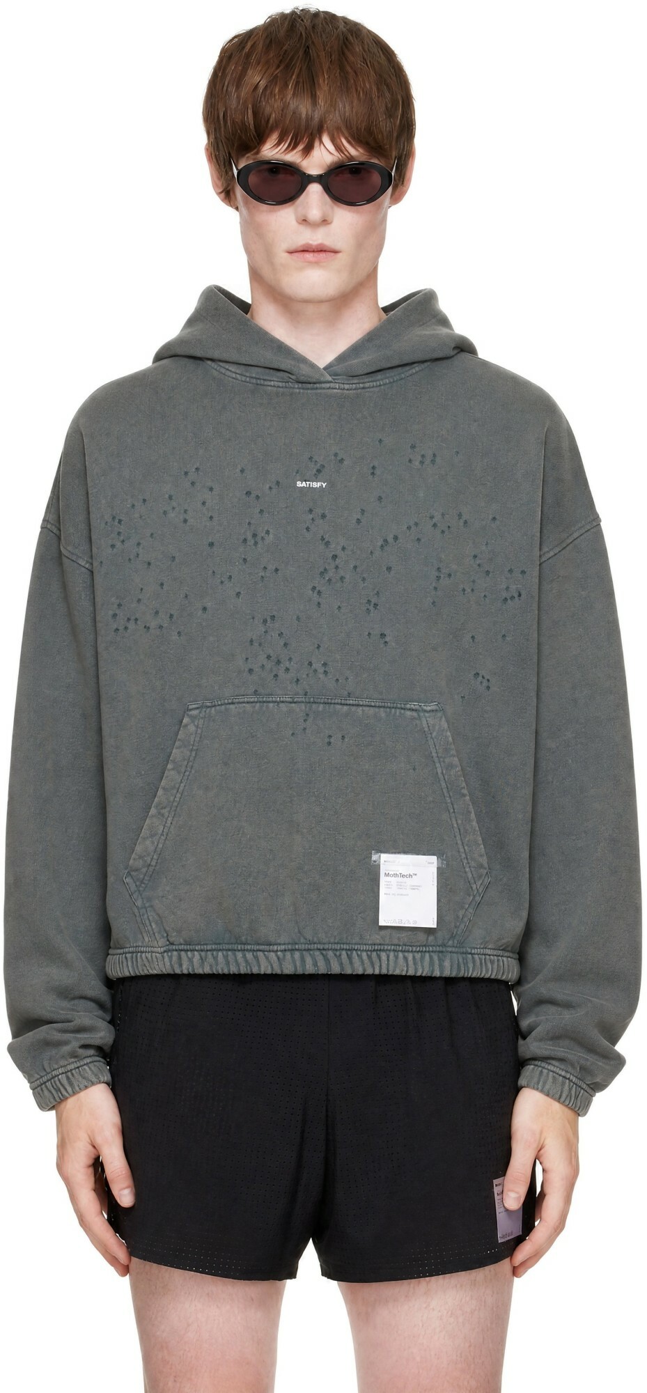 Satisfy Gray MothTech Hoodie