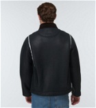 Loewe Leather and shearling jacket