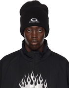 Balenciaga Black Loop Sports Icon Beanie