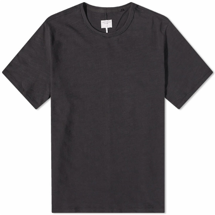 Photo: Rag & Bone Men's Classic Flame T-Shirt in Black