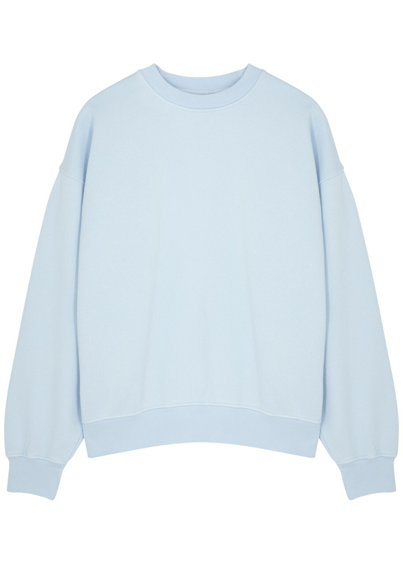 Photo: Colorful Standard Cotton Sweatshirt Light Blue