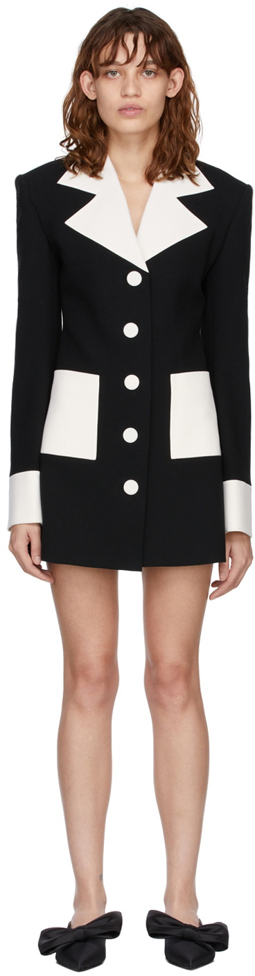 KIMHĒKIM Black & White Malevich Jacket Dress