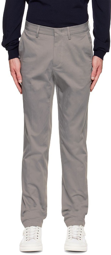Photo: Dunhill Gray Chino Trousers